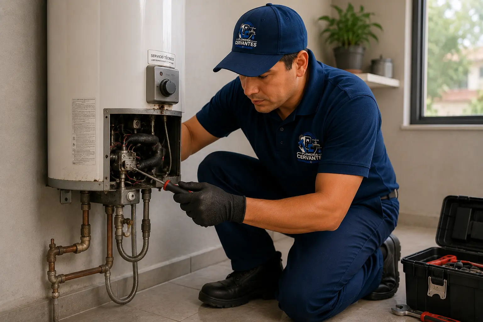 Reparación de boiler y calentador de agua en CDMX